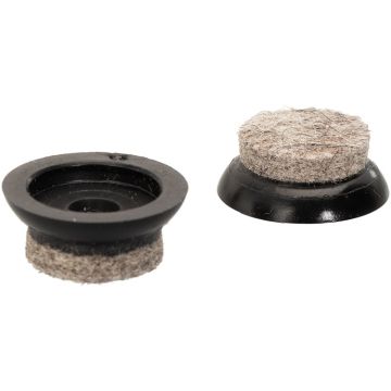 QuickClick Gleiter ⌀ 20 mm – Schwarz