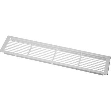 Lüftungsgitter 400 x 86 mm Aluminium