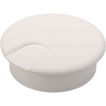 Kabeldurchlass Ø 60 mm Weiß
