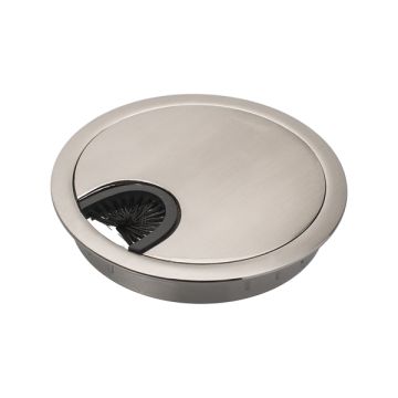 Kabeldurchlass Ø 80 mm Edelstahlfinish