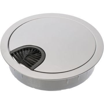 Kabeldurchlass Ø 80/90 mm Alu Optik
