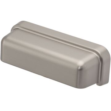 Muschelgriff 'Angelo' Edelstahlfinish