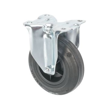Bockrolle Ø 125 ohne Radfeststeller Gummi
