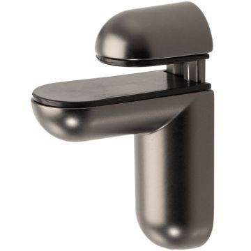 Regalbodenträger 'Ono' Schwarz Chrom Matt